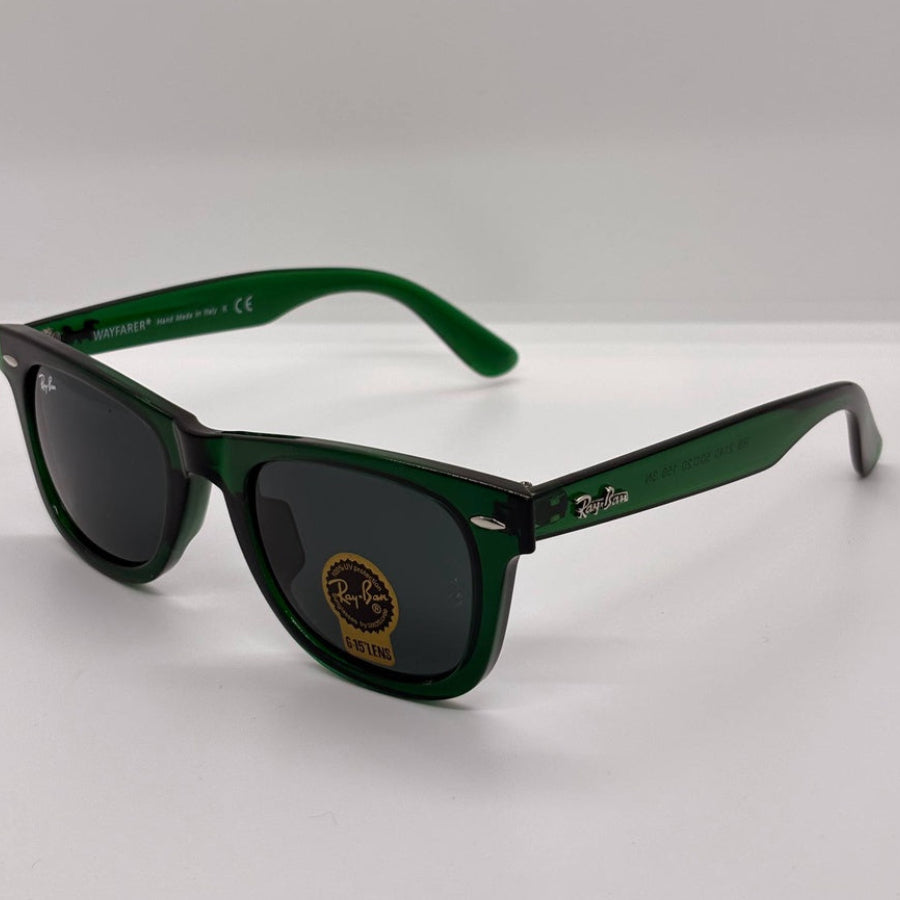 RB Wayfarer Green- Premium Quality