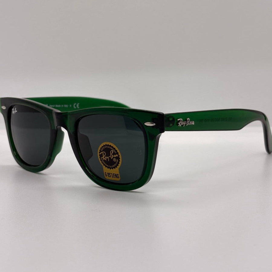 RB Wayfarer Green- Premium Quality