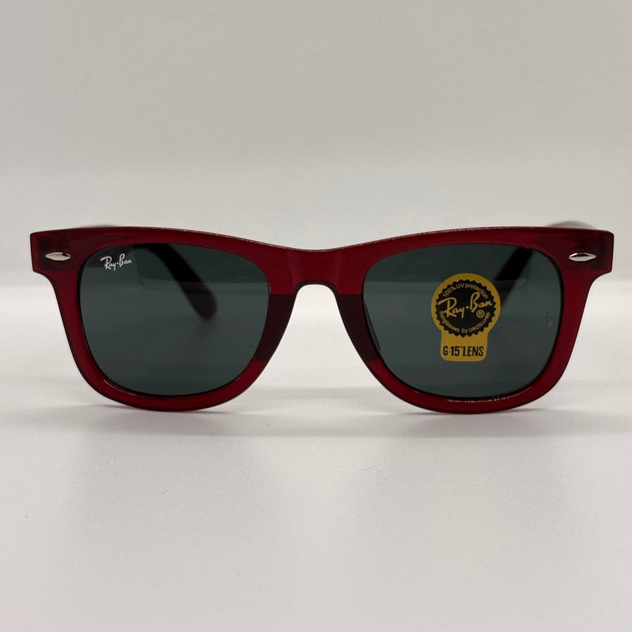 RB Wayfarer Burgundy - Premium Quality